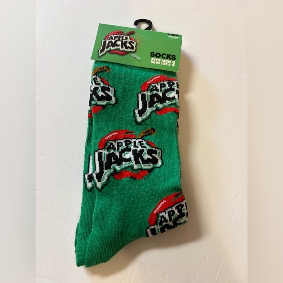 apple jacks Other - Apple Jacks Green Men's Socks